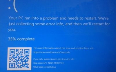 Microsoft confirme l’écran bleu lors de l’impression